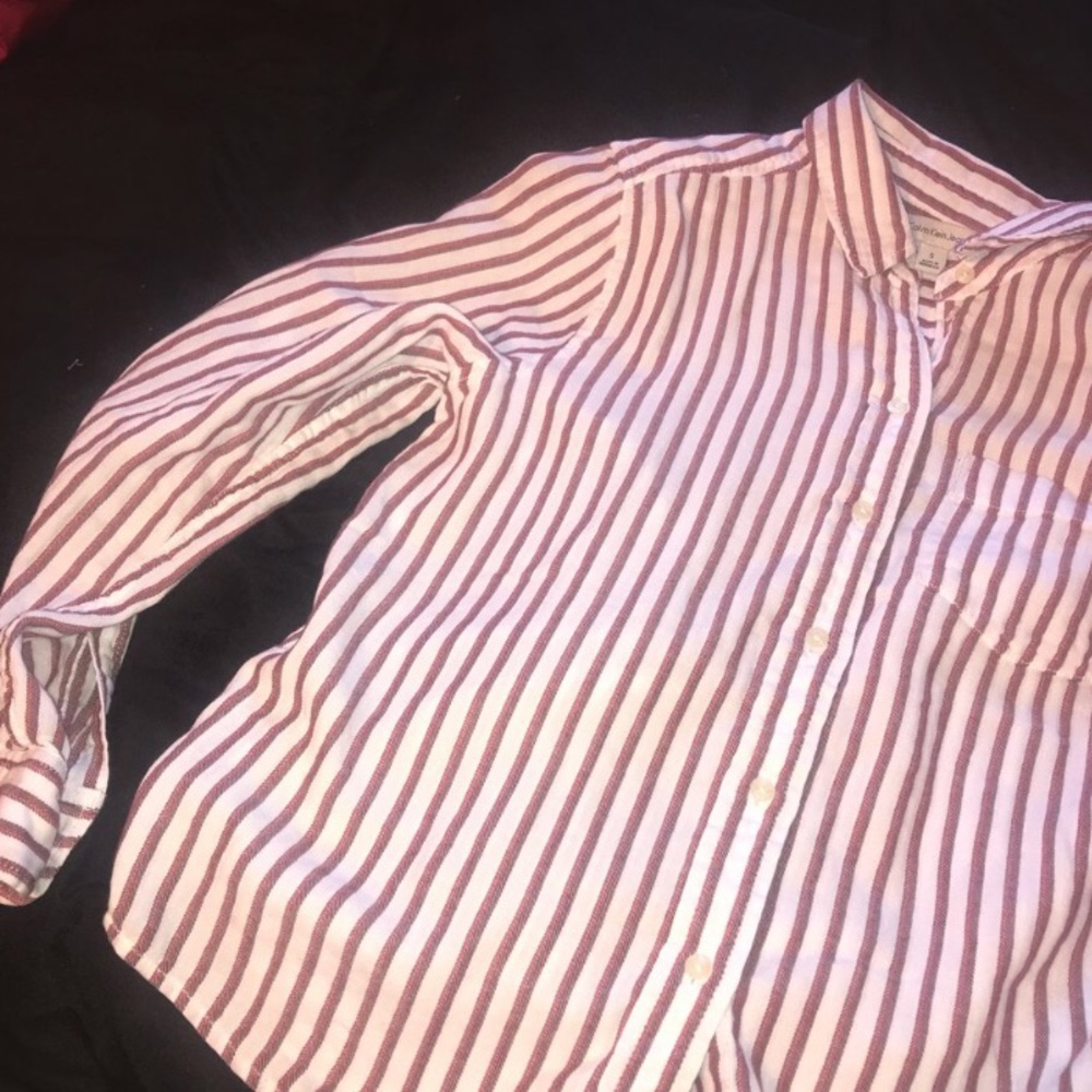 CALVIN KLEIN JEANS BUTTON-UP
